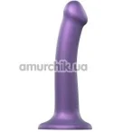 Фаллоимитатор Strap-On-Me Mono Density Soft Silicone Dildo M, фиолетовый - Фото №1