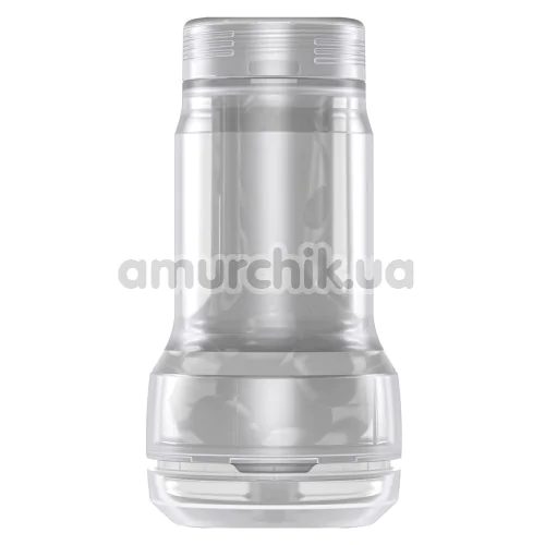 Набор Kiiroo Interactive Suction Device + Stroker: интерактивная насадка PowerBlow + мастурбатор Kiiroo Feel Pocket Male Masturbator PBC (Crystal Texture)