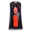 Виброяйцо Glo-Glo a Go-Go Flicker Tip Vibrating Bullet Radioactive Orange, оранжевое - Фото №8