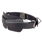 Маска Lockink Luxury Leather Blindfold Kit, черная - Фото №1