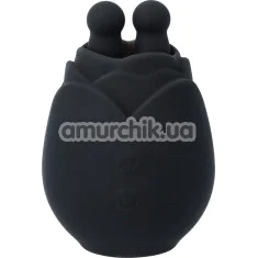 Кліторальний вібратор Qiot Clit Stimulator, чорний - Фото №1