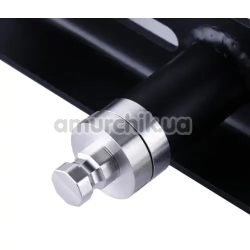 Адаптер для секс-машин Hismith Double KlicLok Connector Adapter, черный