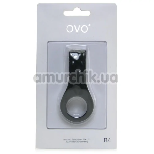 Виброкольцо OVO B4, черное