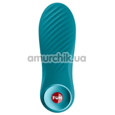 Кліторальний вібратор Fun Factory Bijou, бірюзовий - Фото №1
