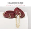 Фиксаторы для рук Roomfun Leather Handcuffs, бордовые - Фото №9