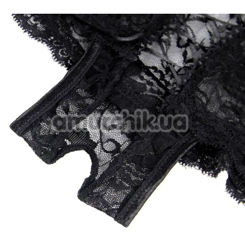 Трусики Star Night Lacing Shorts, чорні