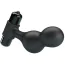 Анальная пробка с вибрацией MR Play Super Rower Silicone Vibrating Anal Plug, черная - Фото №4