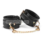 Фіксатори для ніг Liebe Seele Black Organosilicon Ankle Cuffs, чорні - Фото №1