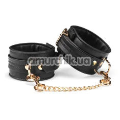 Фиксаторы для ног Liebe Seele Black Organosilicon Ankle Cuffs, черные - Фото №1