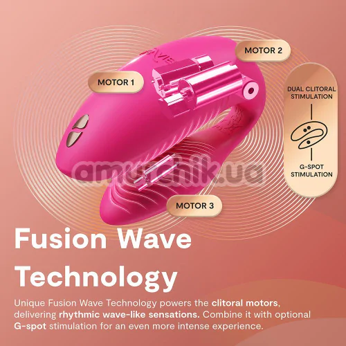 Вибратор We-Vibe Chorus Pro (ви вайб хорус про розовый)