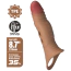 Насадка на пенис с вибрацией Pretty Love Penis Sleeve 026241Z-1, светло-коричневая - Фото №8
