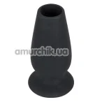 Анальна пробка Lust Tunnel Plug XL, чорна - Фото №1