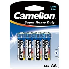 Батарейки Camelion Super Heavy Duty AA, 4 шт - Фото №1