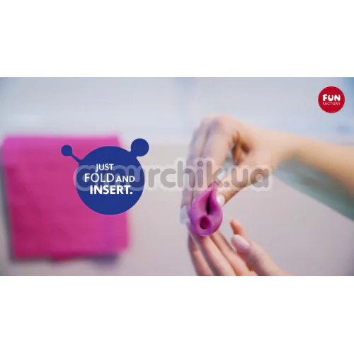 Менструальна чаша Fun Factory Fun Cup Menstrual Cup B, фіолетова