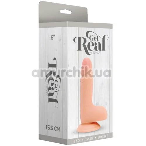 Фаллоимитатор Get Real 6, телесный