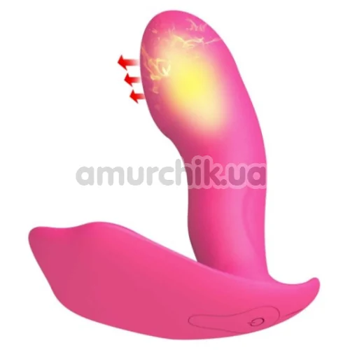 Вибратор с подогревом Dorcel Secret Clit, розовый
