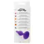 Анальная пробка Boss Series Silicone Purple Plug Medium, фиолетовая - Фото №6