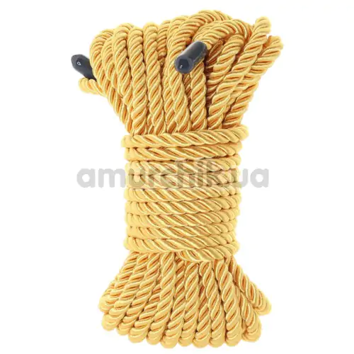 Мотузка Bondage Couture Rope 7.6m, жовта