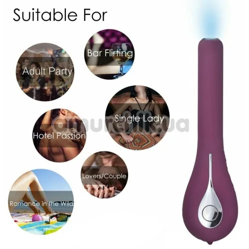 Вибратор с видеокамерой Svakom Siime Eye Camera Vibrator, фиолетовый