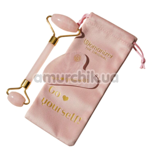 Набор массажеров гуаша Womanizer Gua Sha Set, розовый