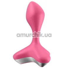 Анальная пробка с вибрацией Satisfyer Game Changer, розовая - Фото №1