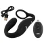 Вибростимулятор простаты с эрекционным кольцом Black Velvets Cock Ring With RC Butt Plug, черный - Фото №5