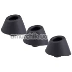 Набір насадок на симулятор орального сексу для жінок Womanizer Inside Out, Duo (Size S), чорний - Фото №1