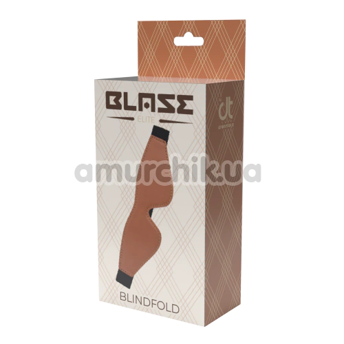 Маска на глаза Blaze Elite Blindfold, коричневая