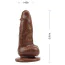 Фалоімітатор Ballsy Super Cock Jumbo Jack, коричневий - Фото №7