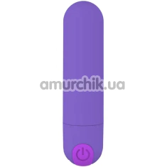Клиторальный вибратор Boss Series Power Bullet, фиолетовый - Фото №1