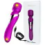 Універсальний вібромасажер Foxshow Silicone Dual Massager, фіолетовий - Фото №12