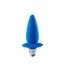 Анальная пробка с вибрацией My Favorite Vibrating Analplug, голубая - Фото №1