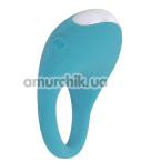 Виброкольцо для члена Cala Azul Jose Vibrating Cockring, голубое - Фото №1