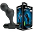 Анальная пробка с вибрацией MR Play Super Rower Silicone Vibrating Anal Plug, черная - Фото №9