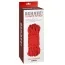 Верёвка Behave Luxury Fetish Bind Love Rope, красная - Фото №3
