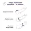 Виброкольцо для члена Hueman Saturn Vibrating Cock And Ball Ring, фиолетовое - Фото №6