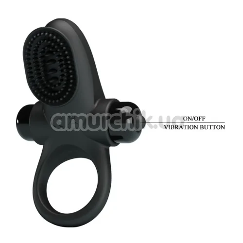 Віброкільце Pretty Love Vibrant Penis Ring II, чорне