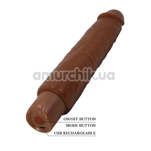Вибратор Pretty Love Soren No.4, коричневый
