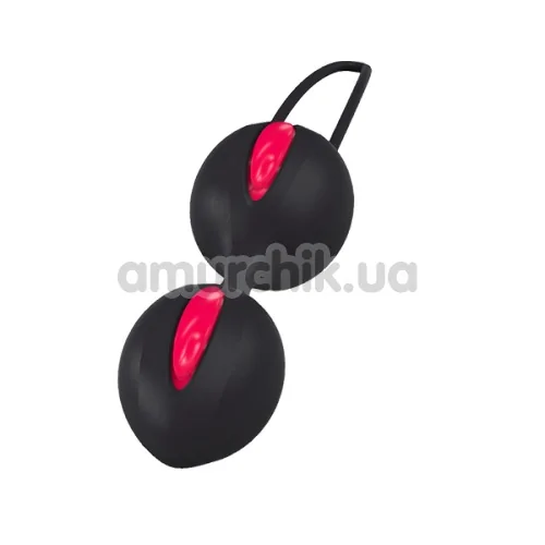Вагинальные шарики Fun Factory Smartballs Duo, черные