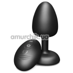 Анальная пробка с вибрацией Dorcel Geisha Plug Infinite L, черная - Фото №1