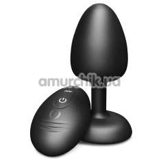 Анальная пробка с вибрацией Dorcel Geisha Plug Infinite L, черная - Фото №1