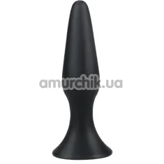 Анальная пробка Lovetoy Lure Me Butt Plug Slim S, черная - Фото №1
