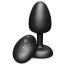 Анальная пробка с вибрацией Dorcel Geisha Plug Infinite L, черная - Фото №1