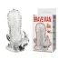 Насадка на пеніс з вібрацією Brave Man 026205, прозора - Фото №8