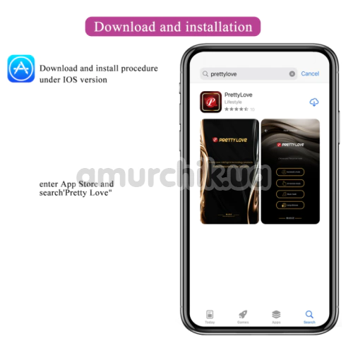 Вибратор для точки G и клитора Pretty Love Hazelynn, розовый