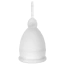 Менструальная чаша Liebe Menstrual Cup Small, белая - Фото №1