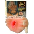 Штучна вагіна Hot Box, Realistic Pussy, Vibro - Фото №1