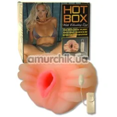 Искусственная вагина Hot Box, Realistic Pussy, Vibro - Фото №1
