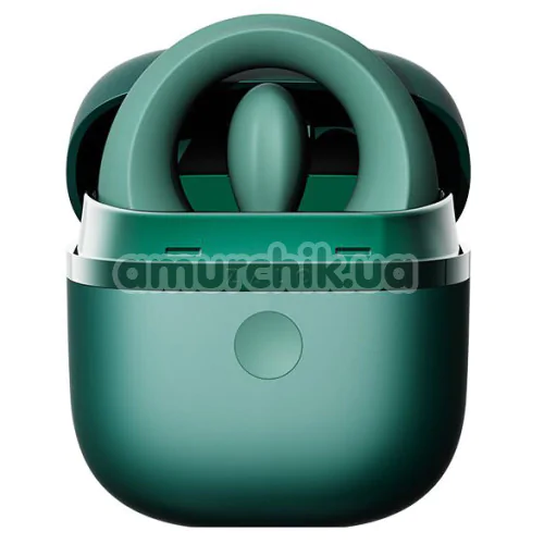 Виброкольцо для члена Zalo Apis, зеленое