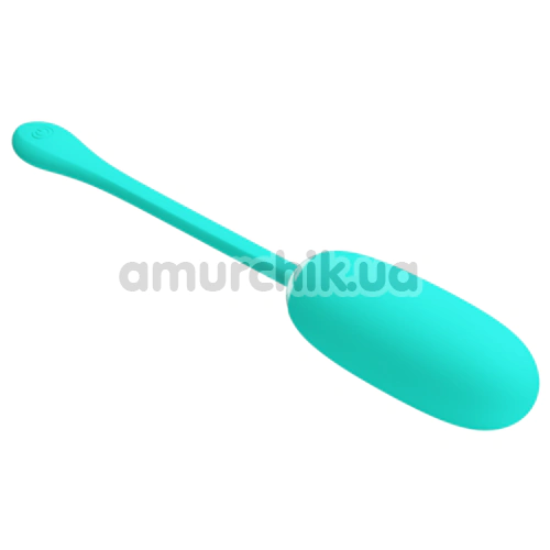 Виброяйцо Pretty Love Julius, бирюзовое